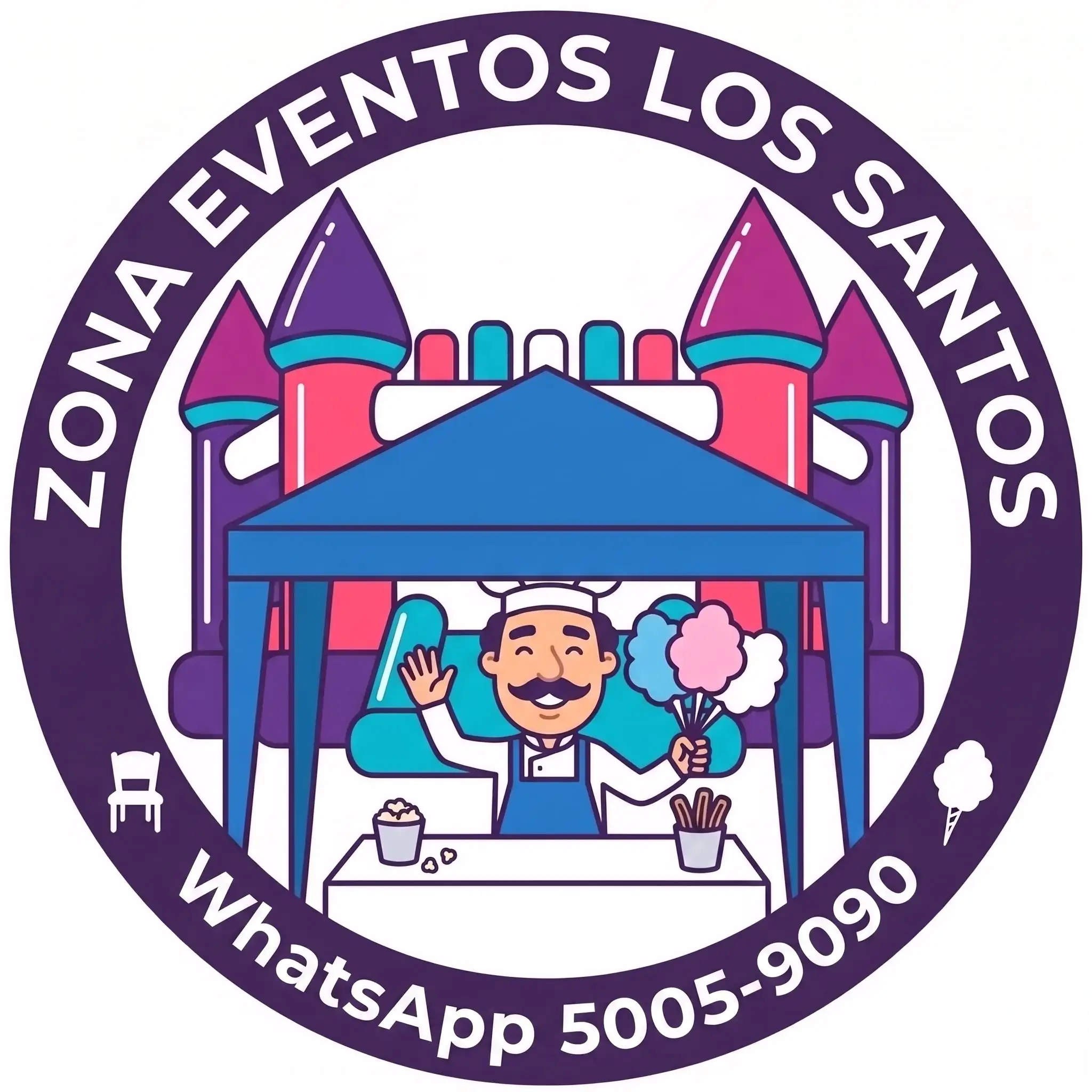 Logotipo Zona Eventos Los Santos